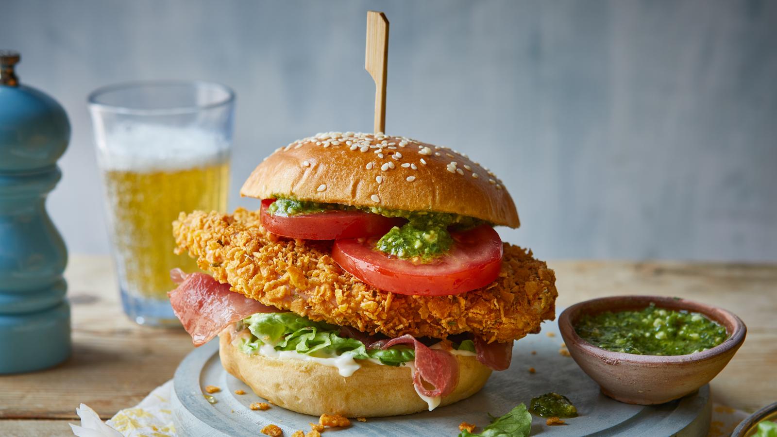 Chicken Burger Recipes BBC Food