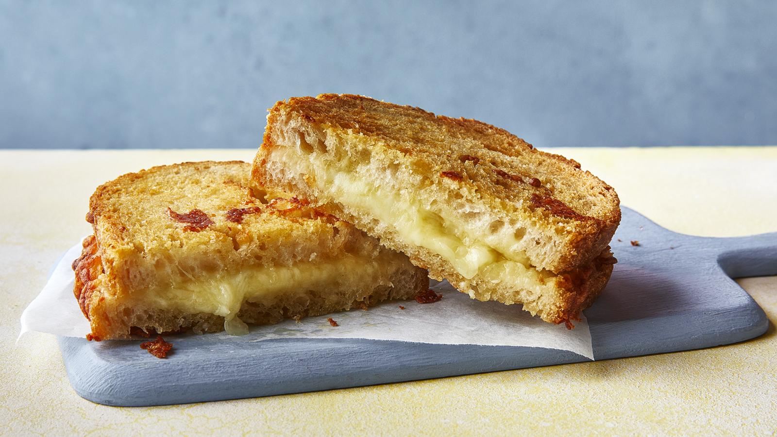 Air fryer cheese toastie recipe - BBC Food