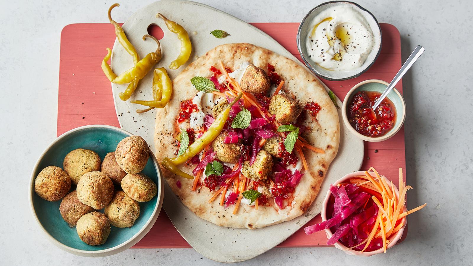 Air fryer falafel 