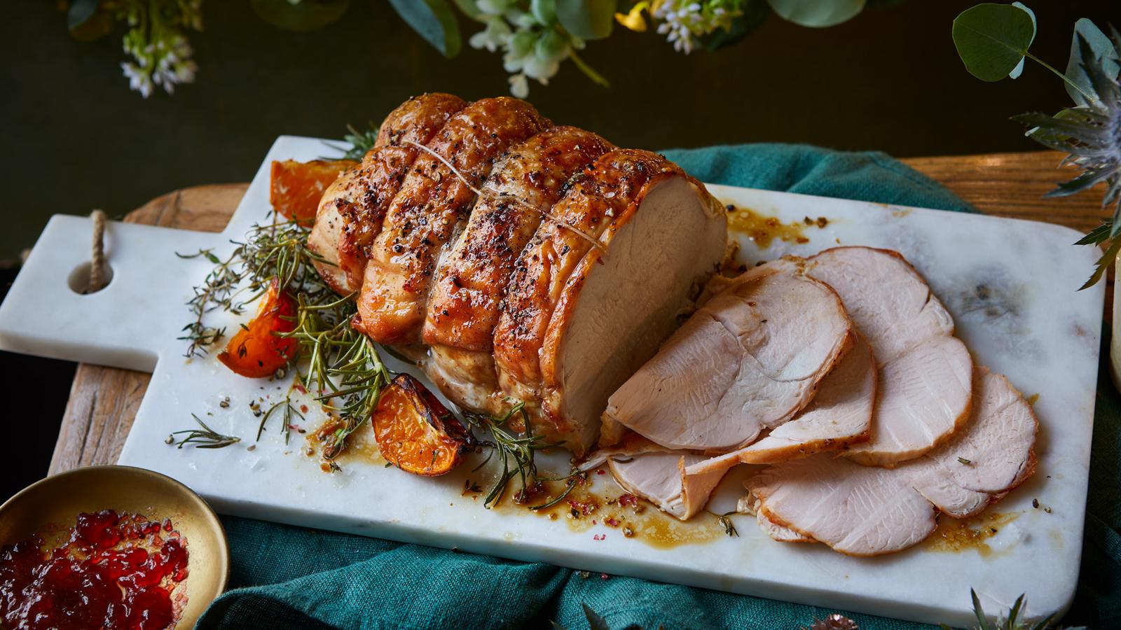 Air fryer roast turkey breast recipe - BBC Food