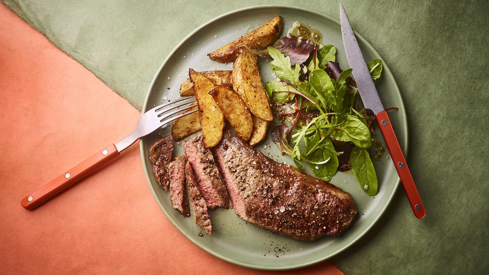 Air fryer steak 