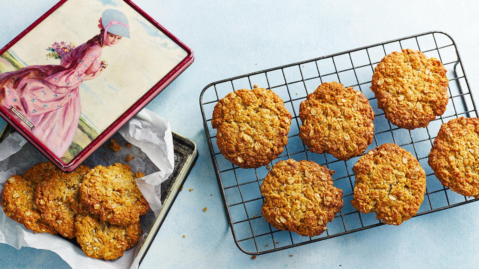 Easy Anzac biscuits