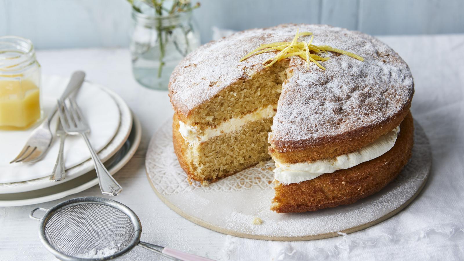 Apple and plum cake recipe - BBC Food