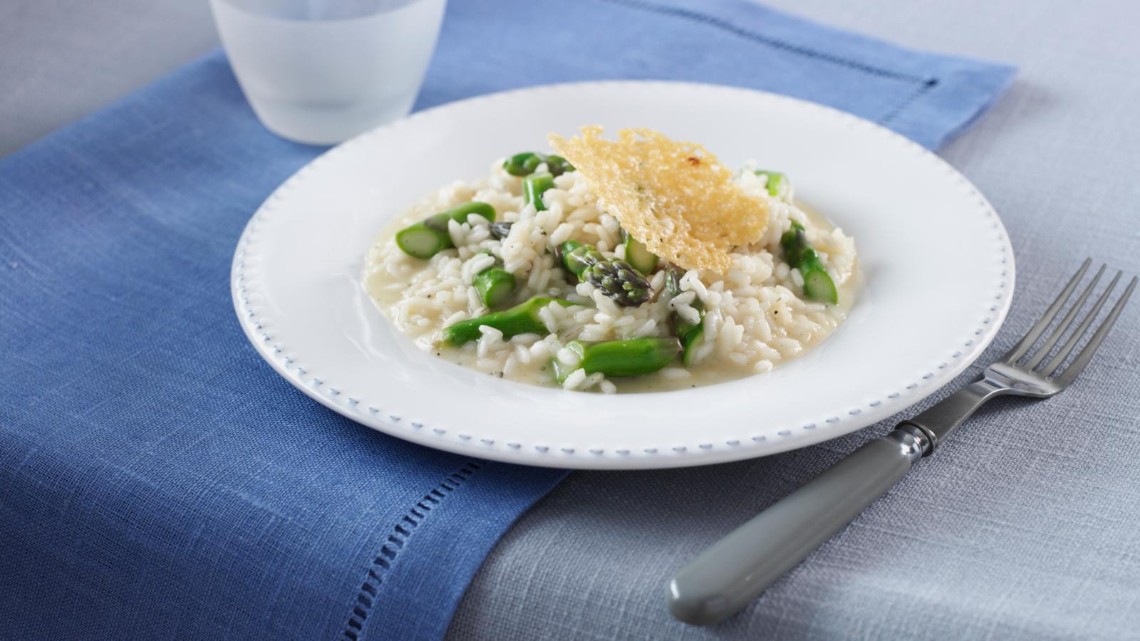 Asparagus risotto