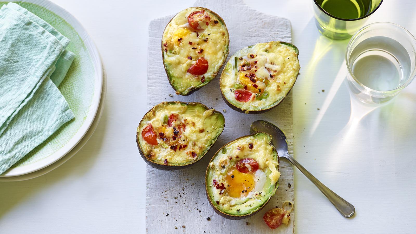 Avocado eggs 