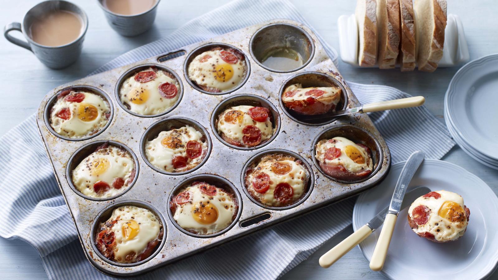 Bacon and egg bites