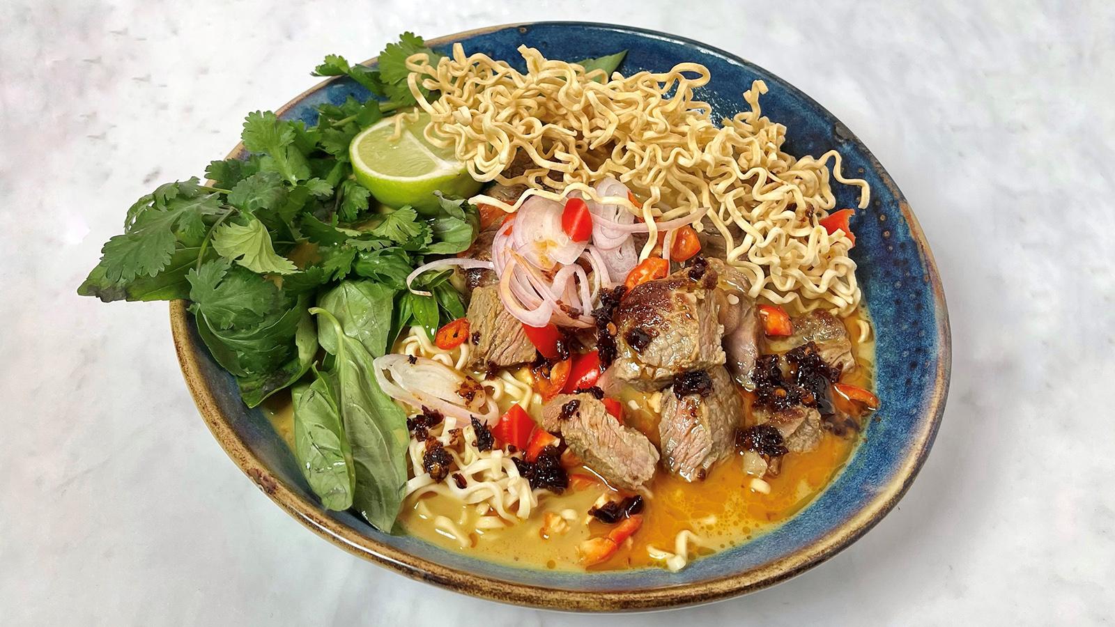 Beef khao soi
