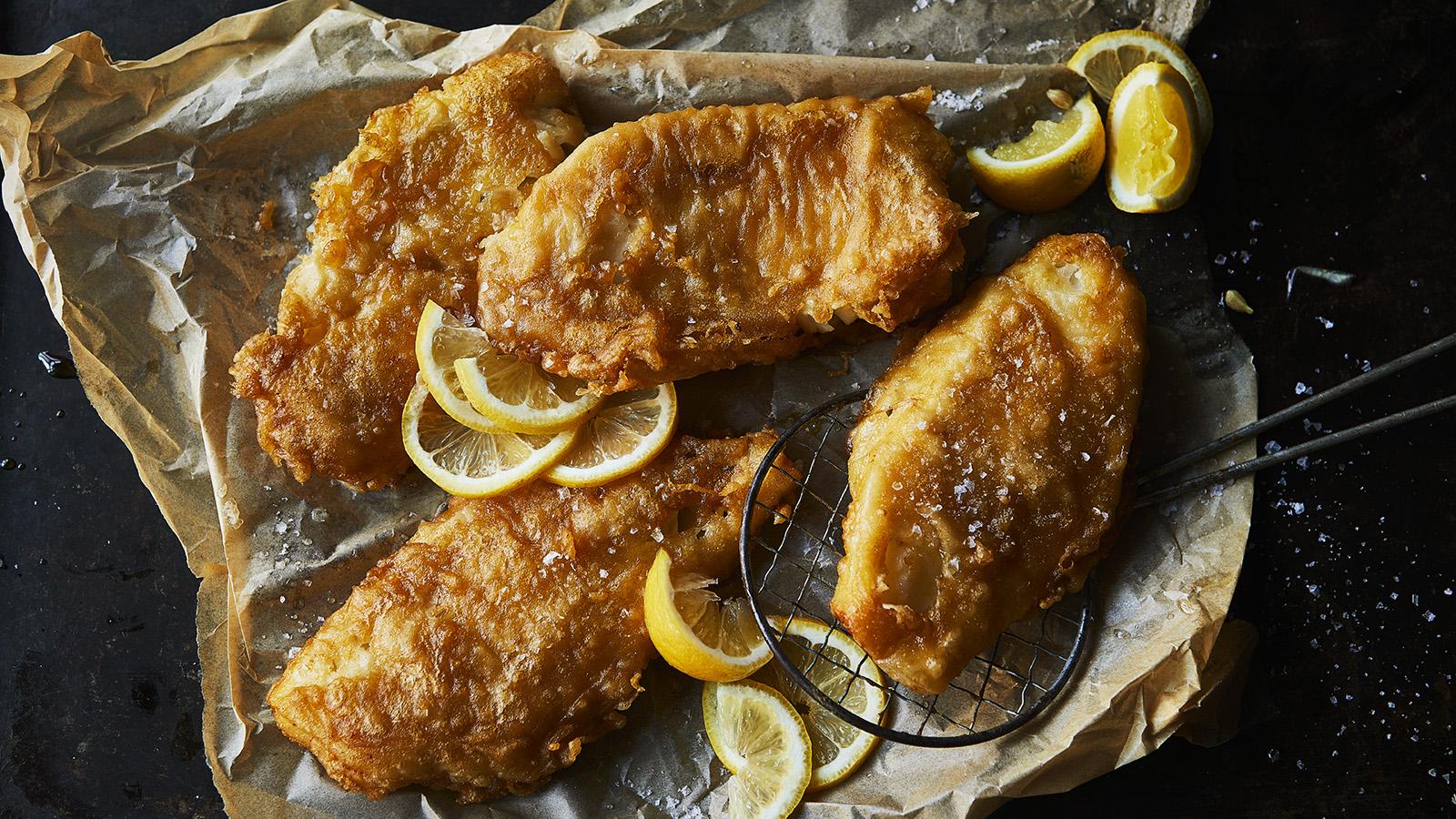 Beer-battered fish