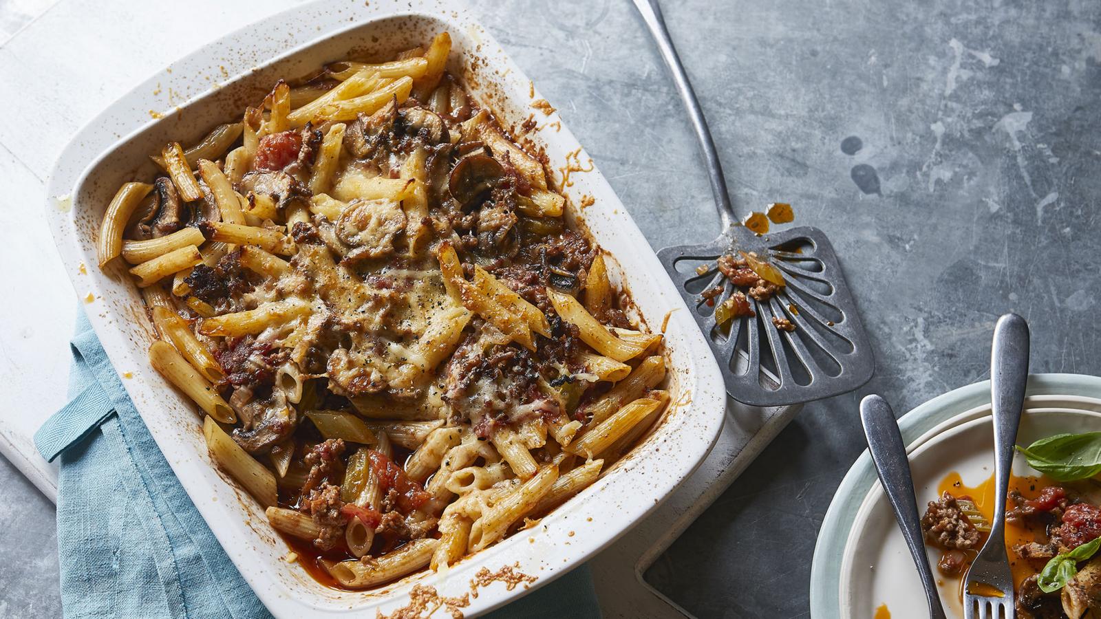 Bolognese bake