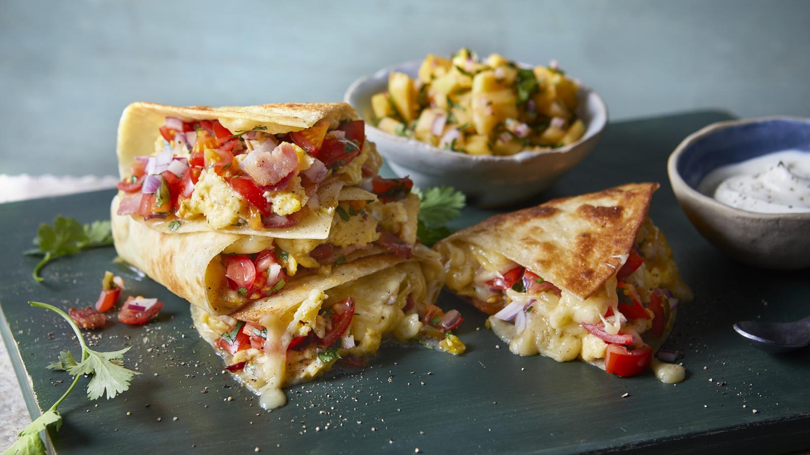 Breakfast quesadillas