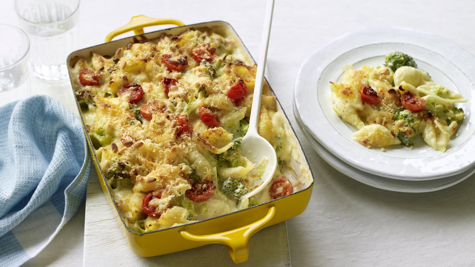 Broccoli pasta bake 