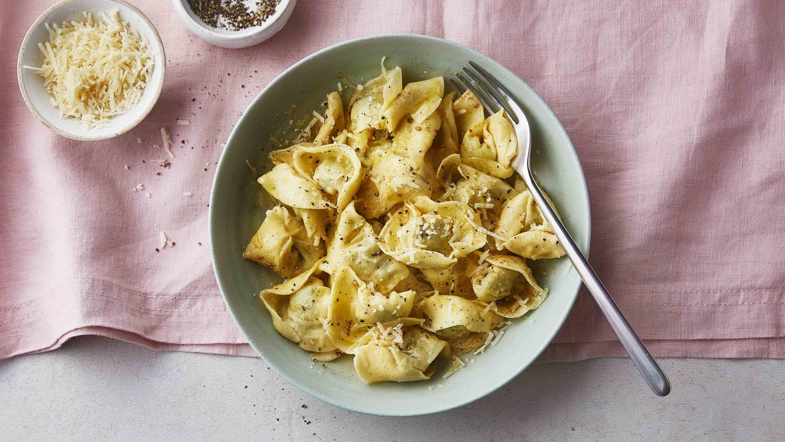 Brown butter tortelloni