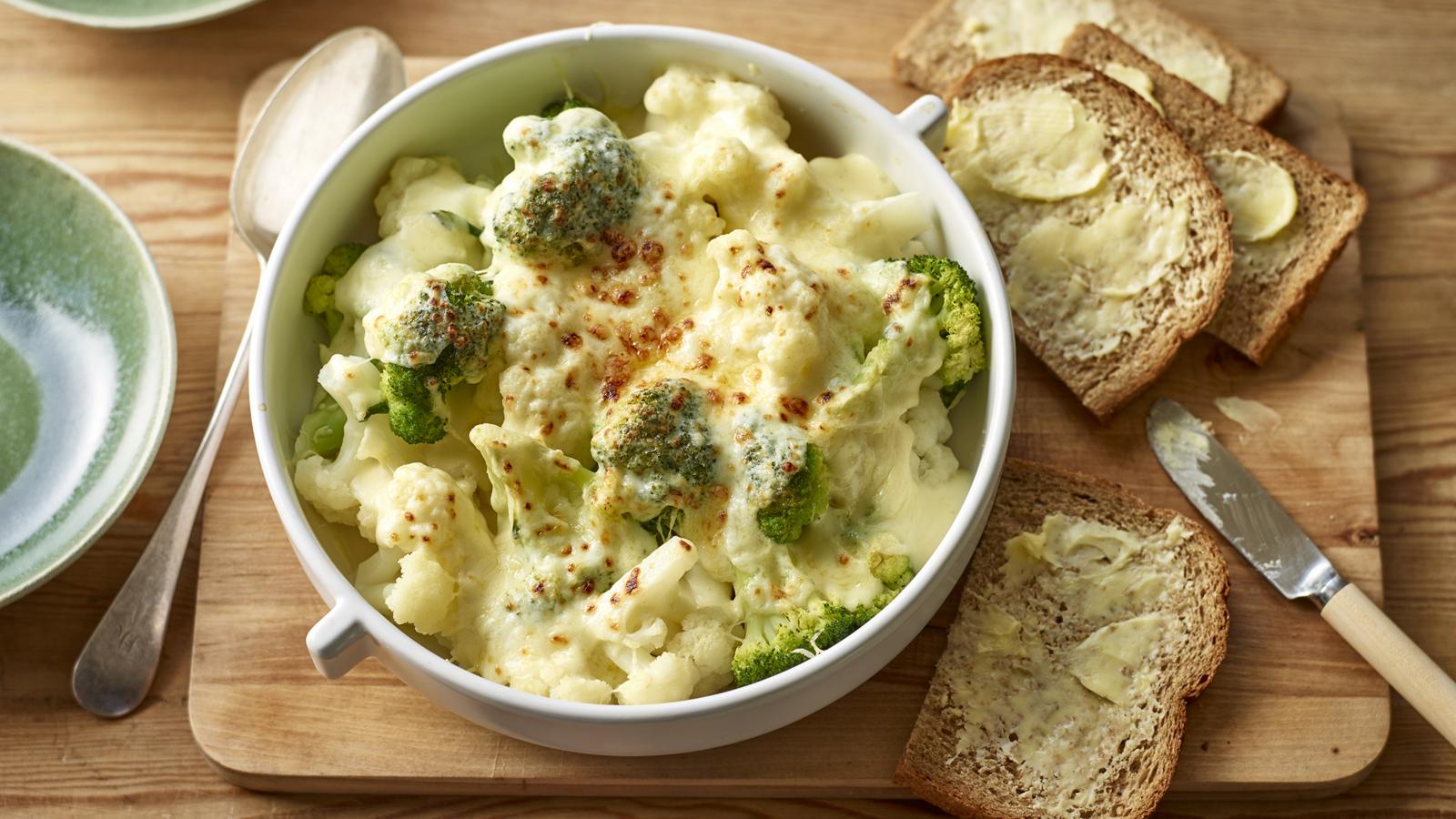 Cauliflower And Broccoli Cheese Recipe - BBC Food