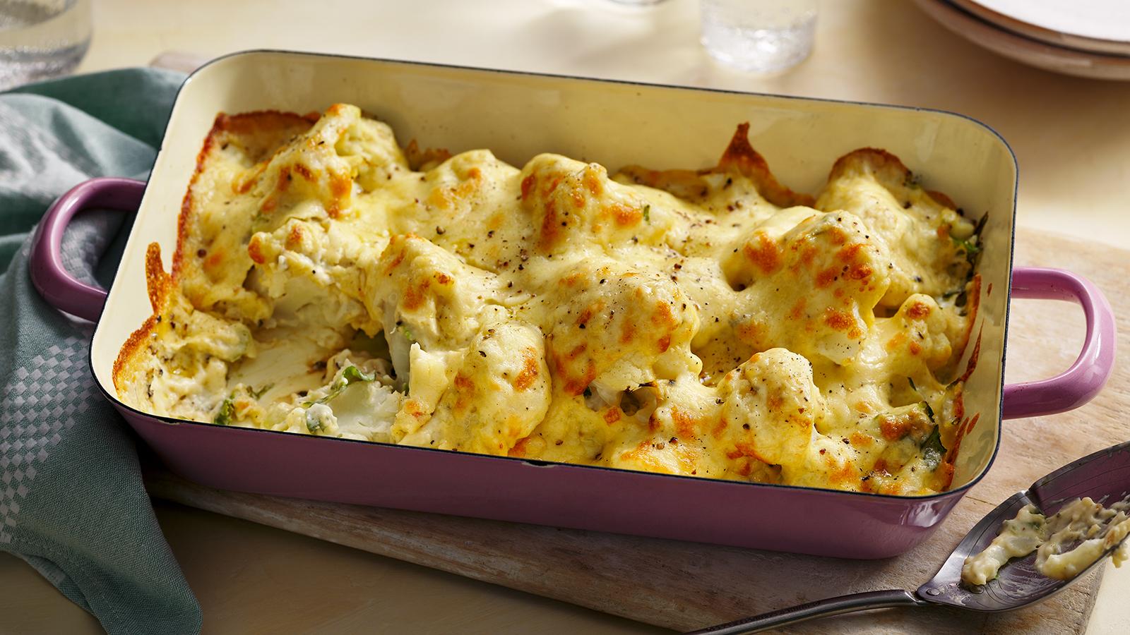 How to make cauliflower cheese