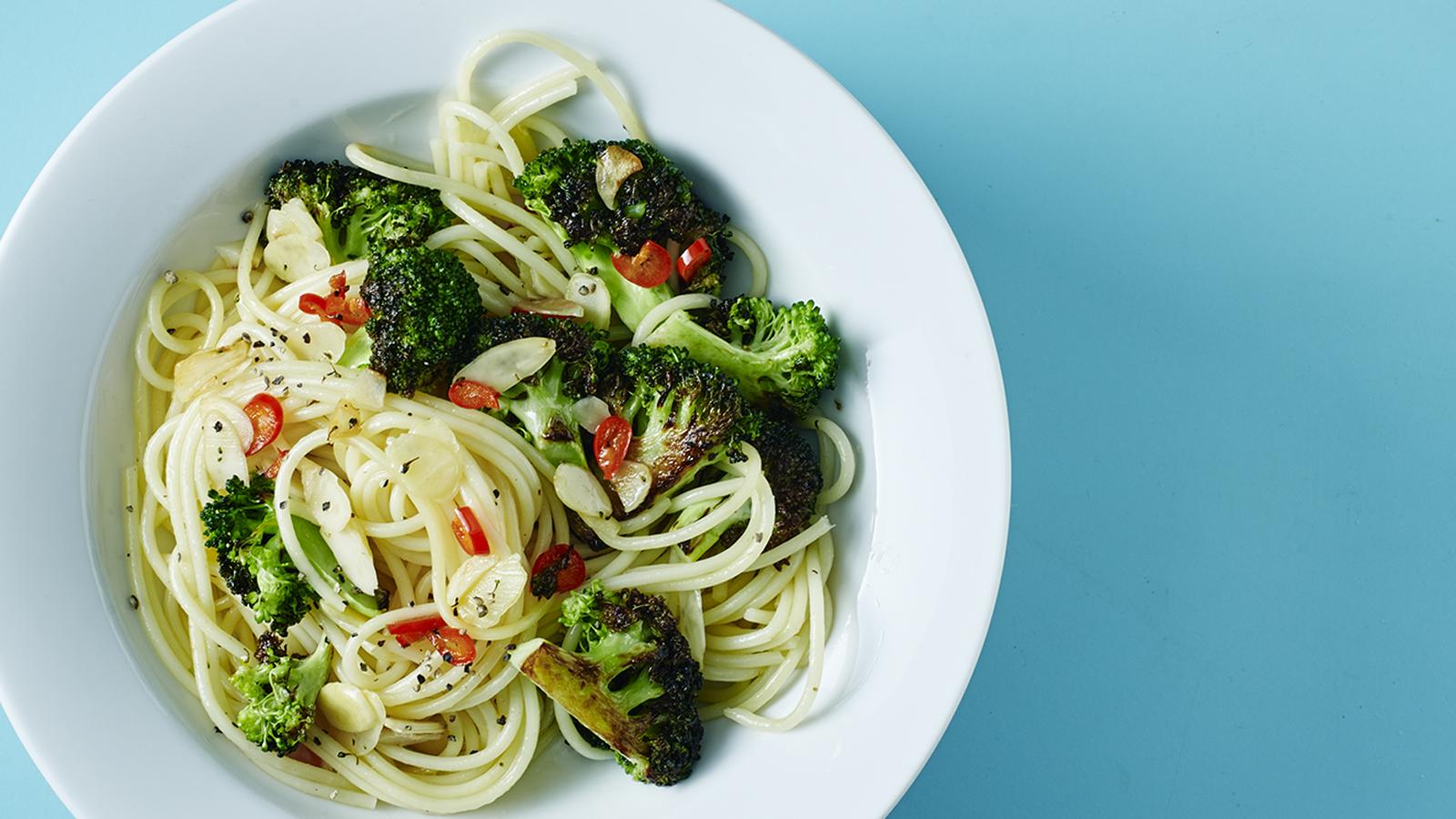 Chargrilled Broccoli Pasta With Chilli And Garlic Recipe - BBC Food