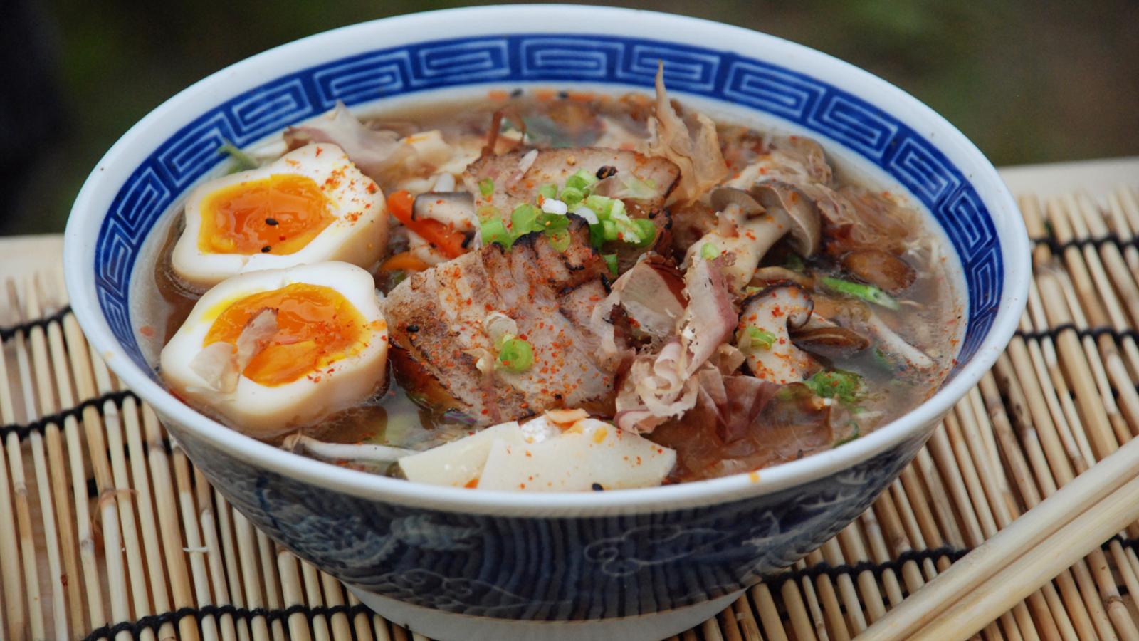 Chashu pork ramen 