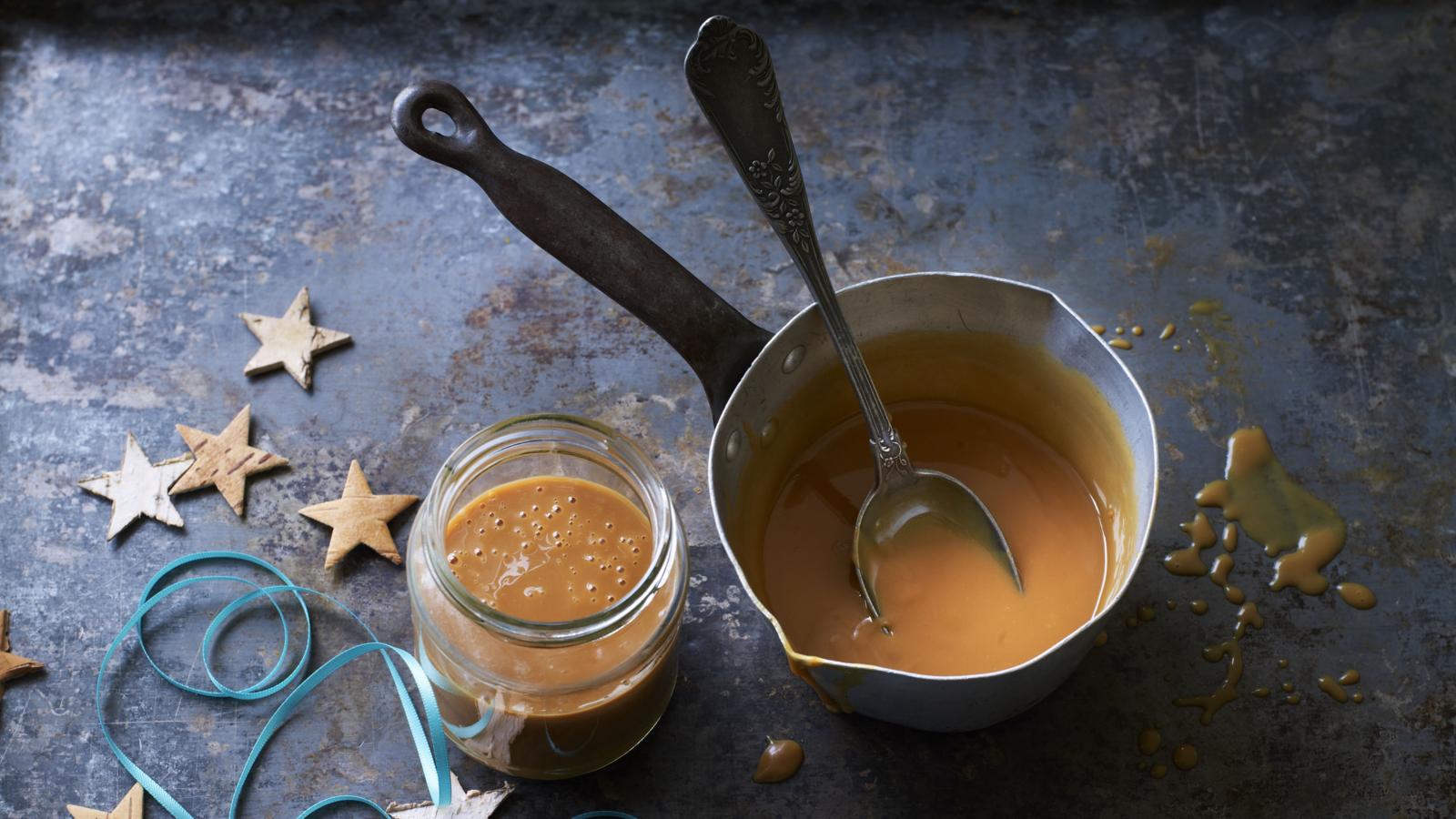 Salted caramel sauce