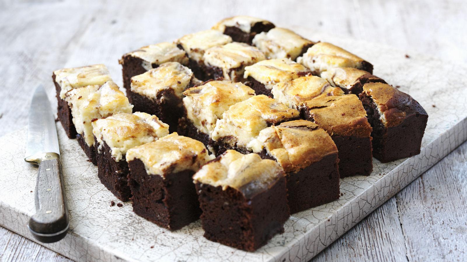 Cheesecake brownies