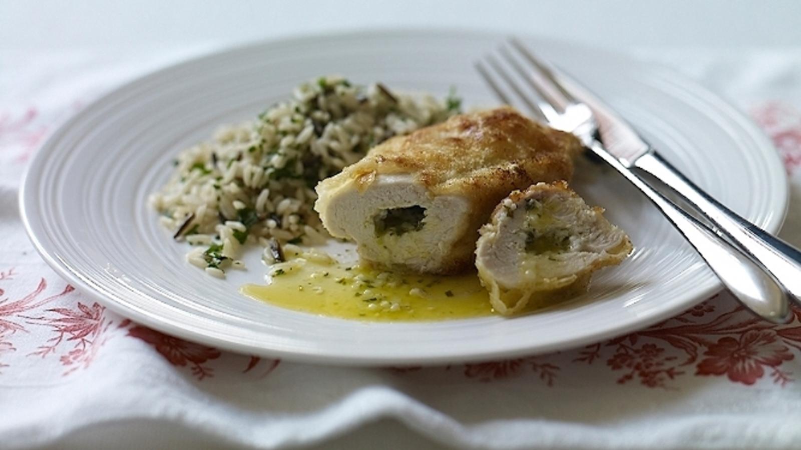 Homemade chicken kiev recipe BBC Food