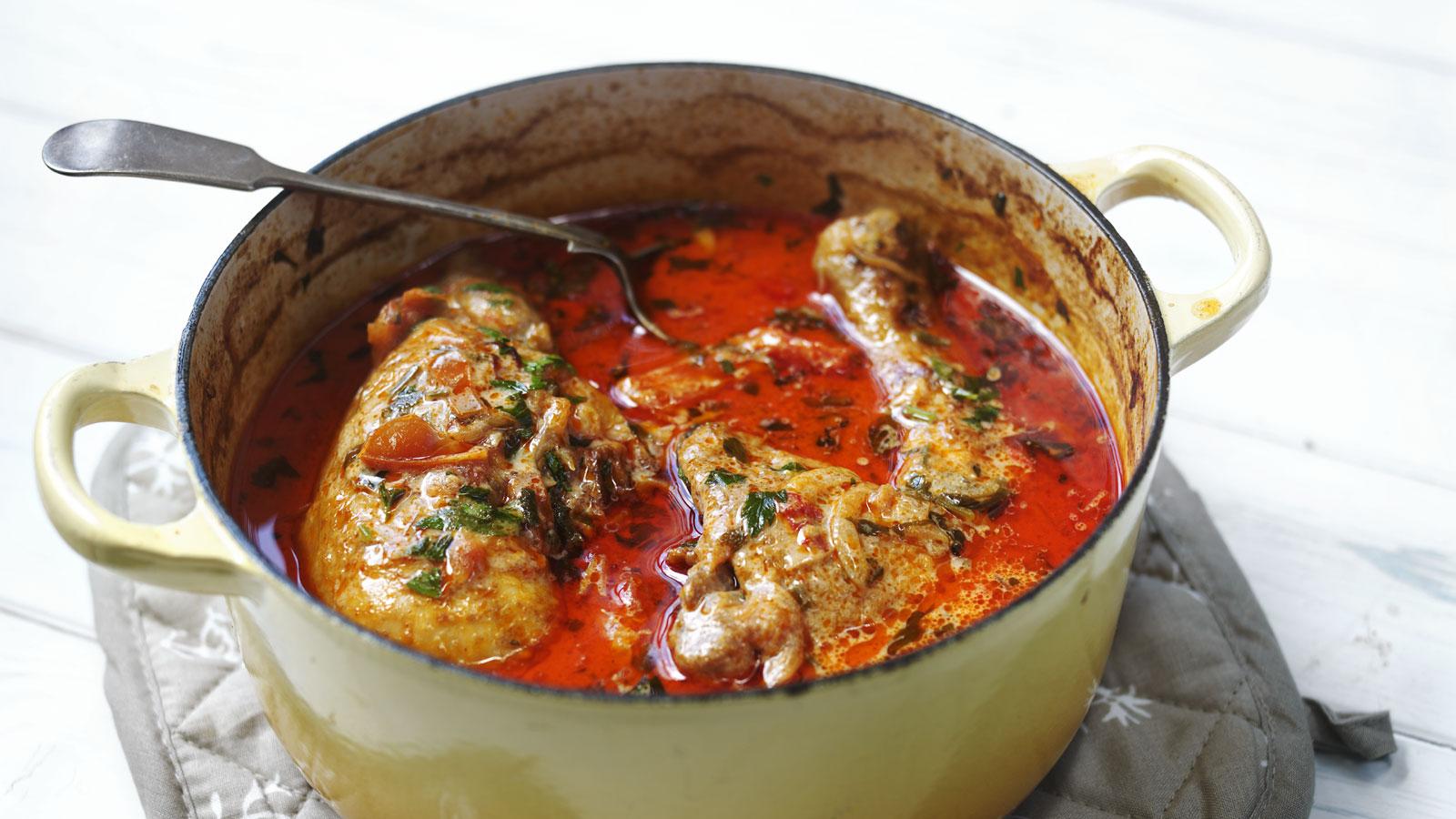 Chicken paprika recipe BBC Food