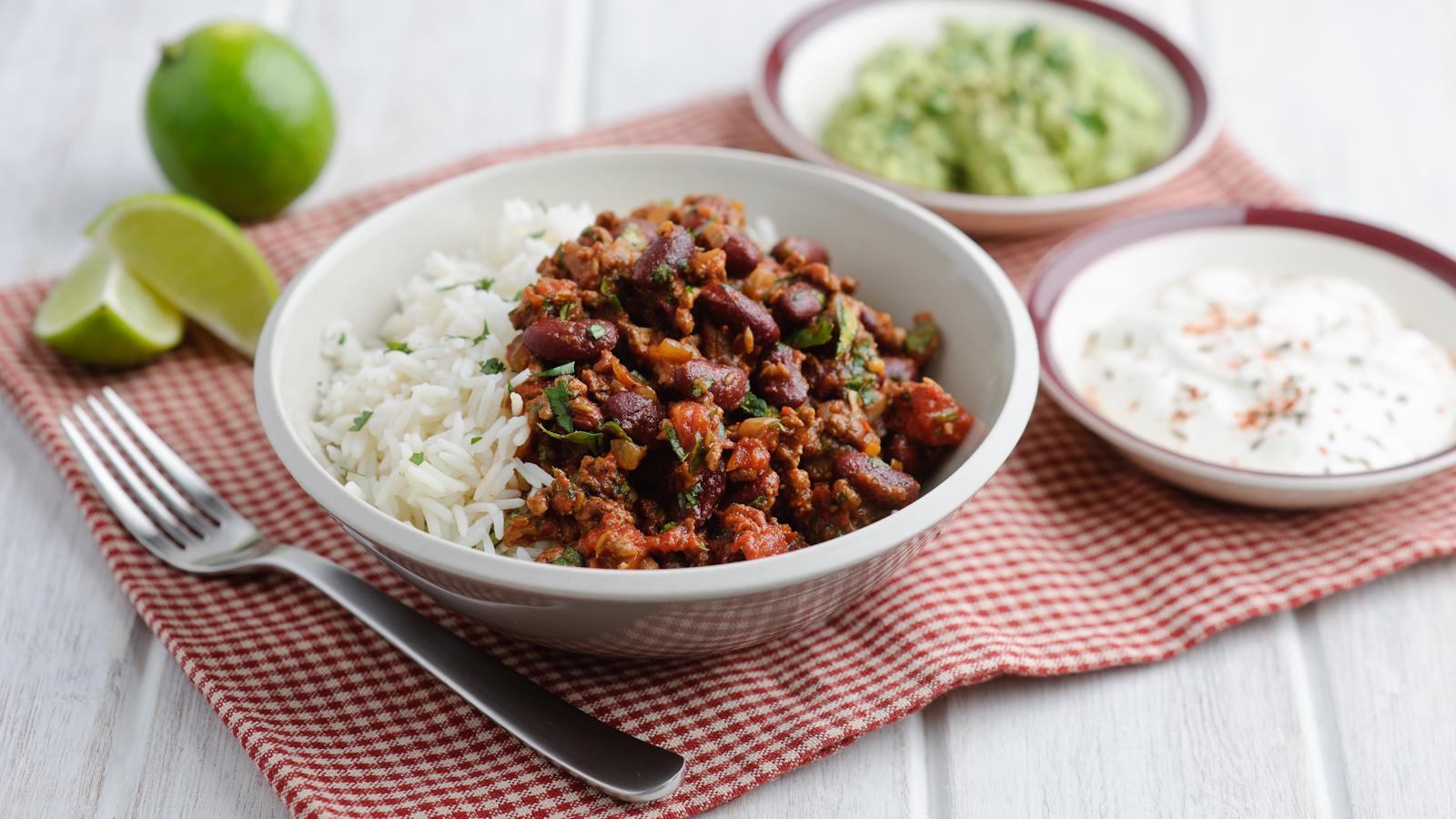 Easy chilli con carne