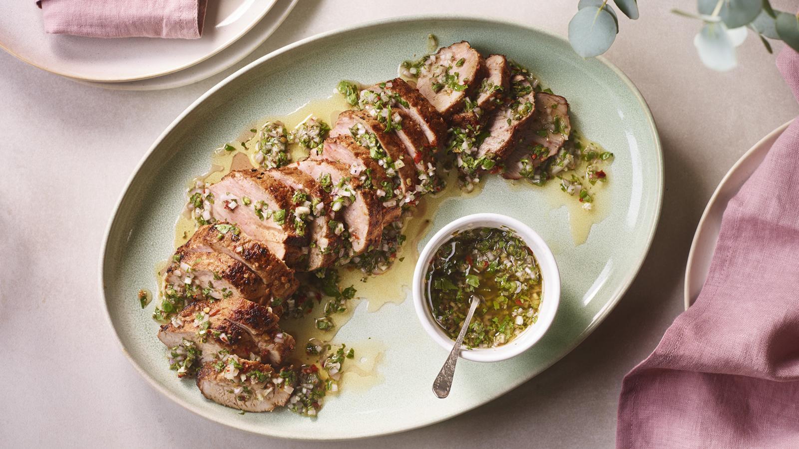 Chimichurri pork 