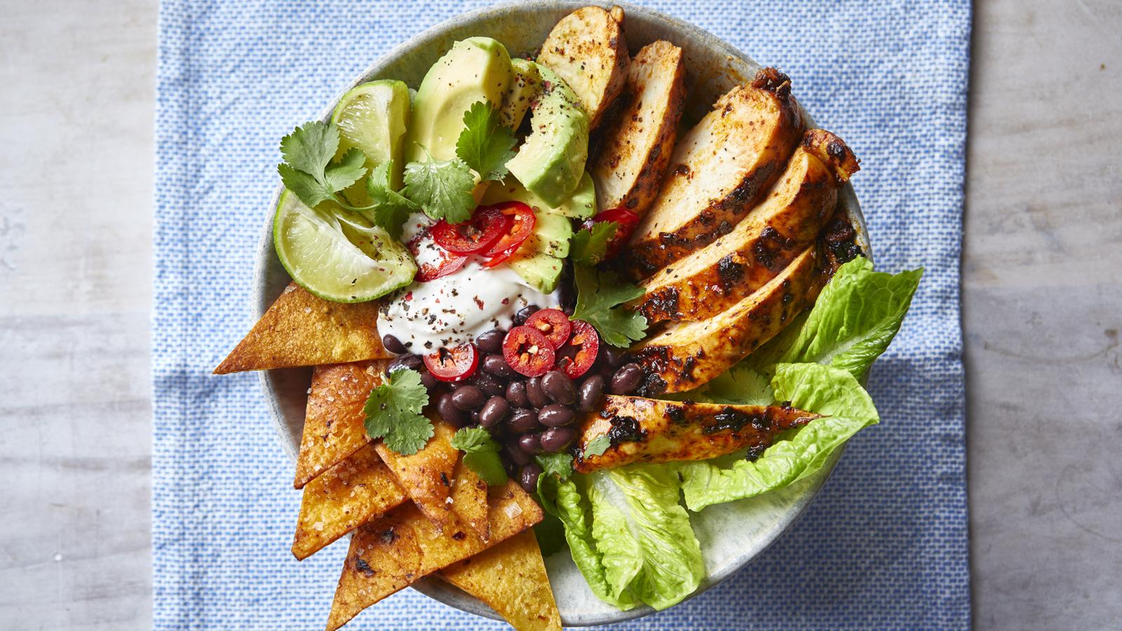 Chipotle chicken burrito bowl 