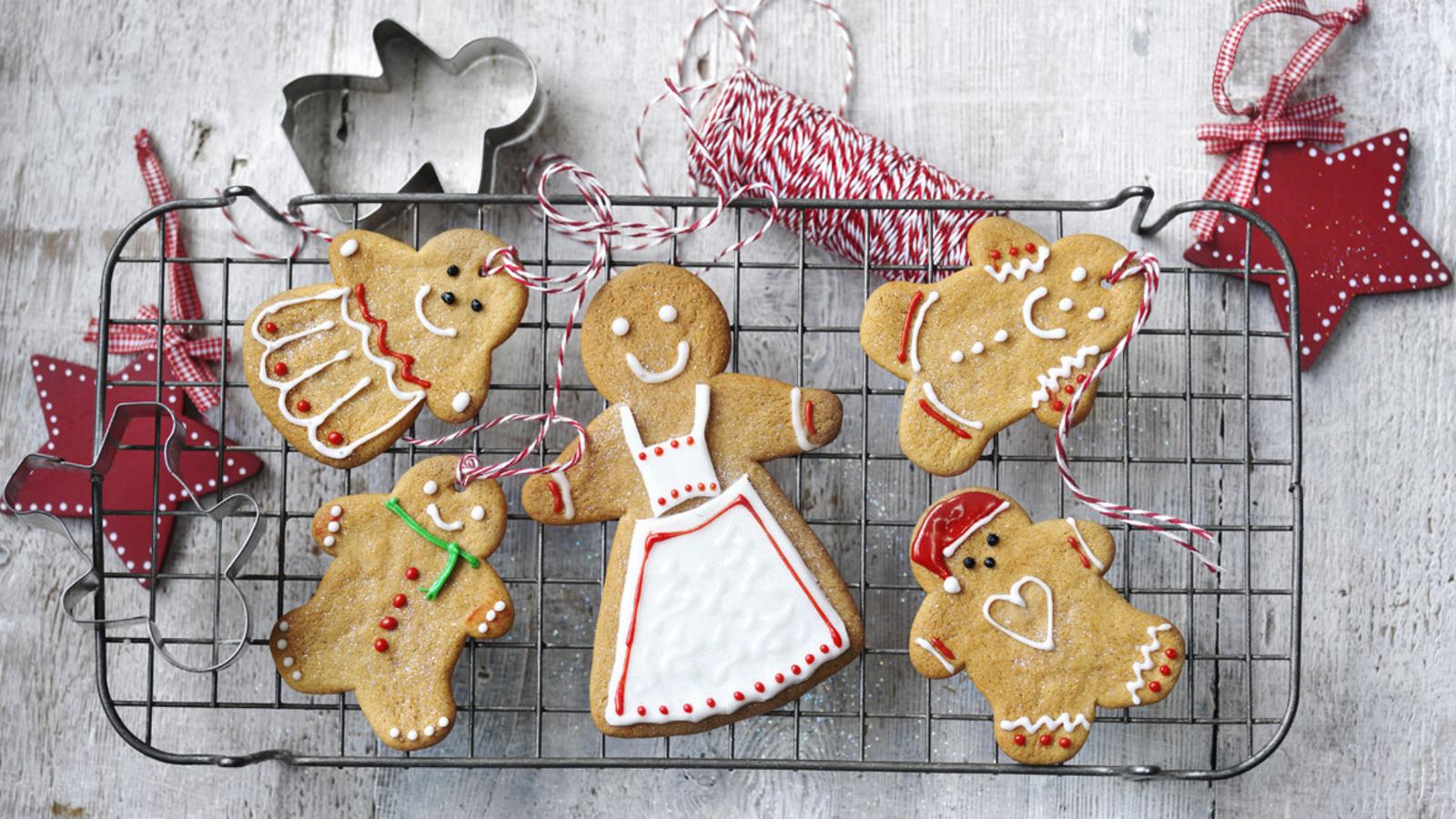 Christmas gingerbread men
