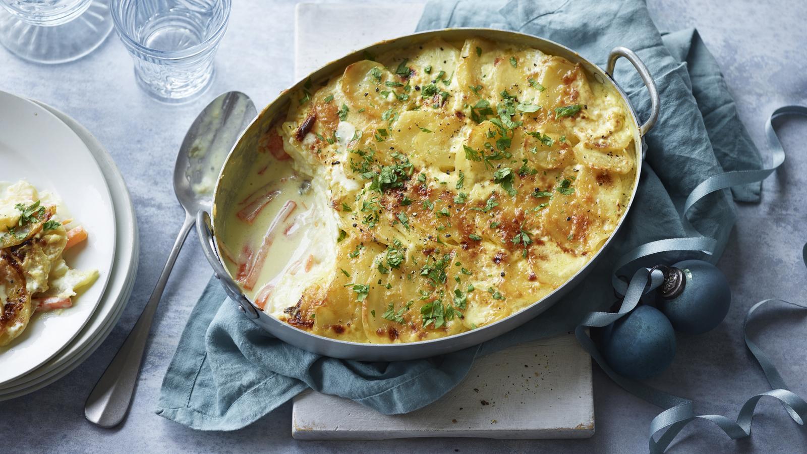 Mary Berrys Christmas Vegetable Gratin Recipe Bbc Food