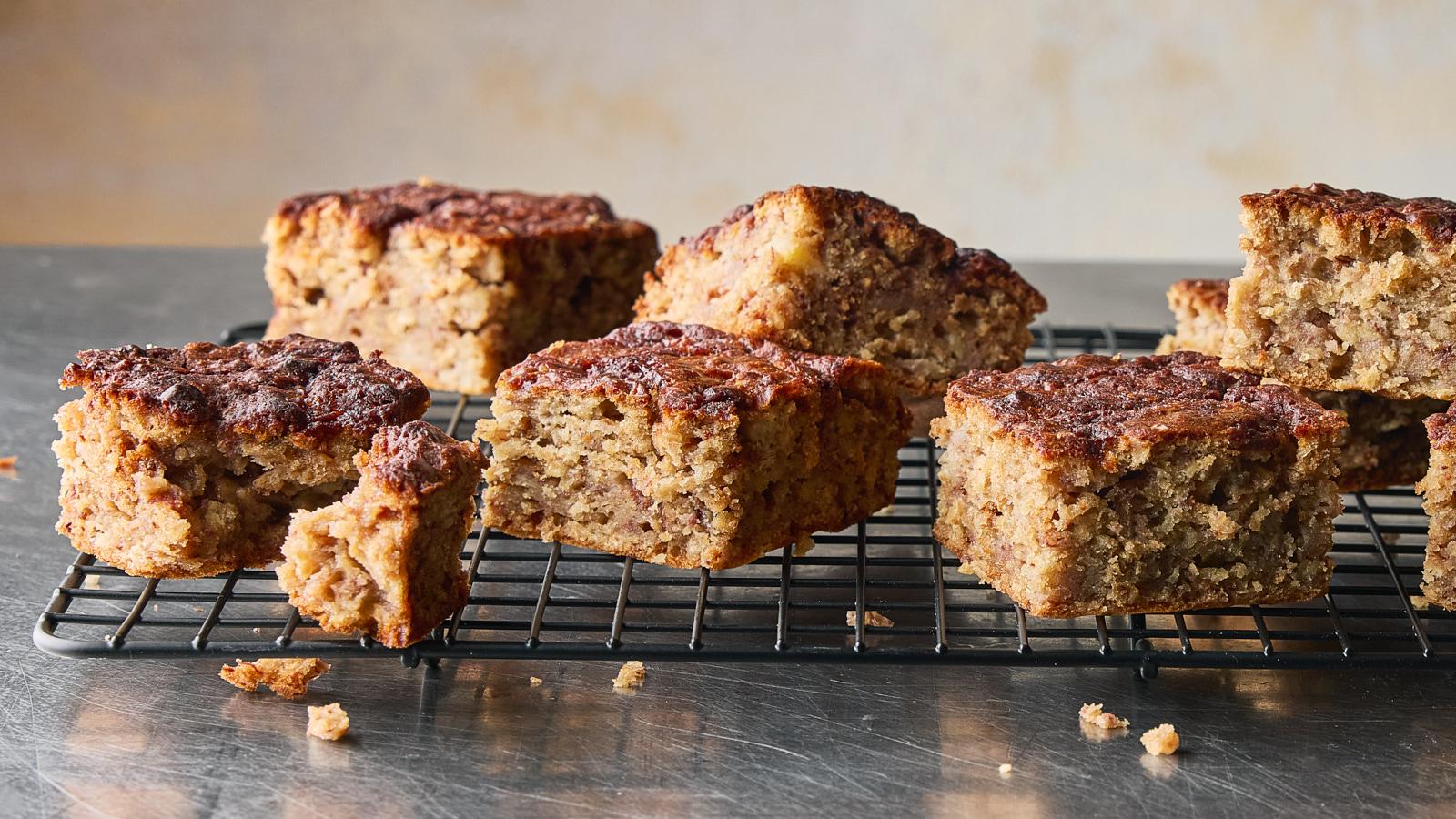 Cinnamon swirl banana bites