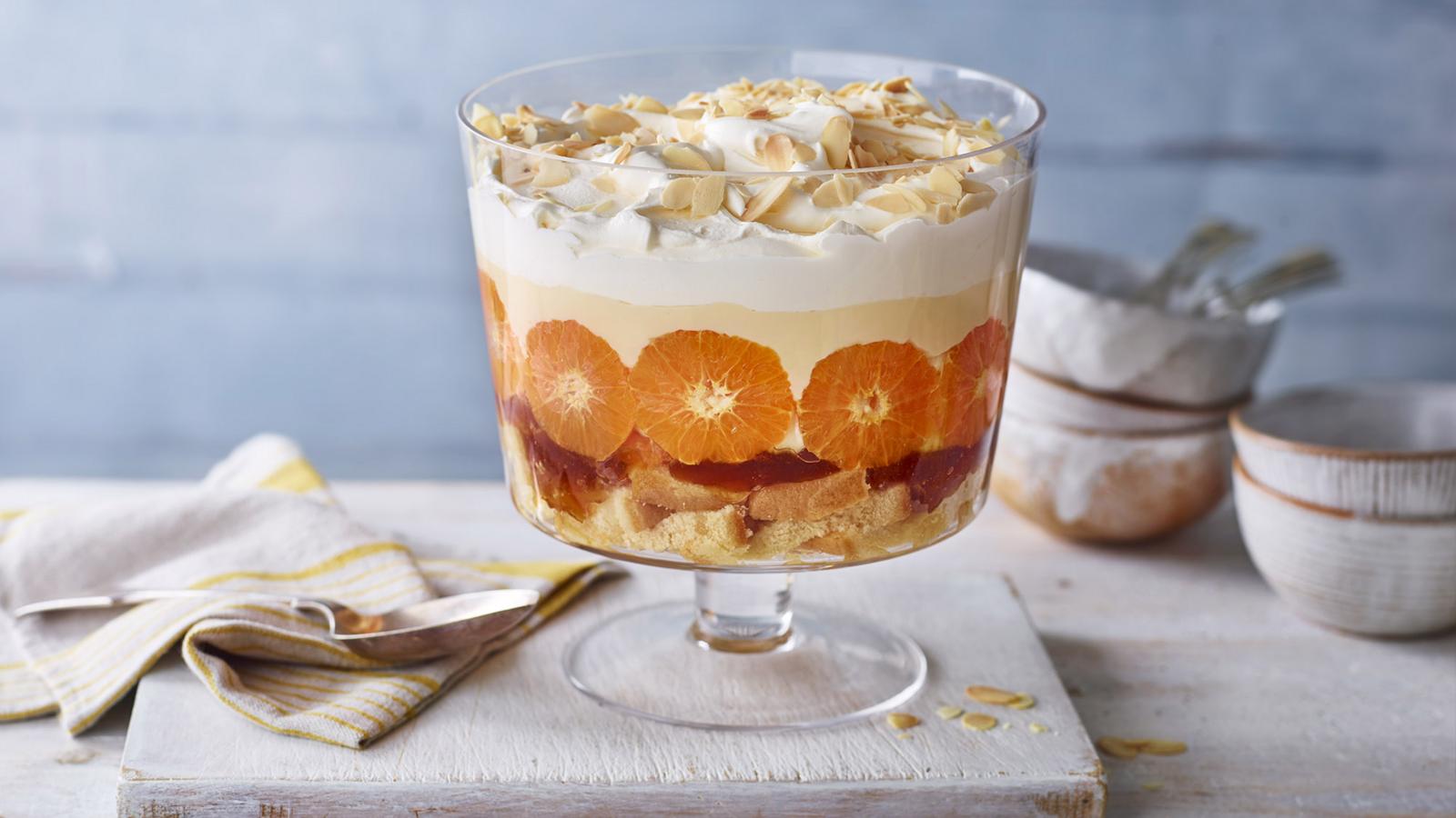 Clementine trifle