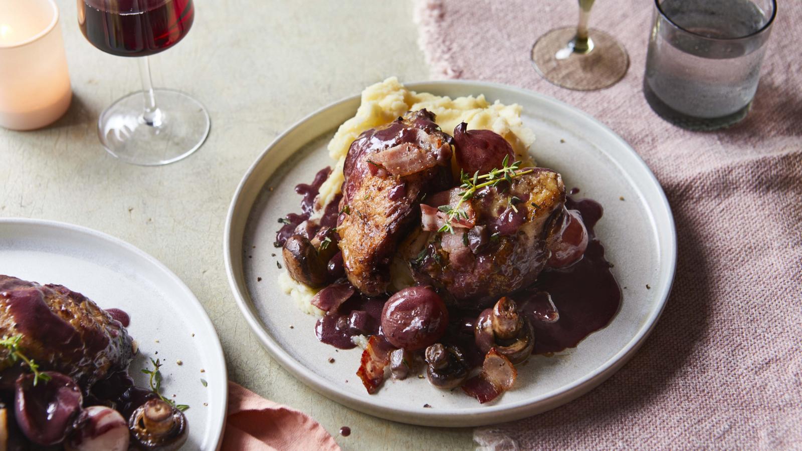 Coq au vin recipe - BBC Food