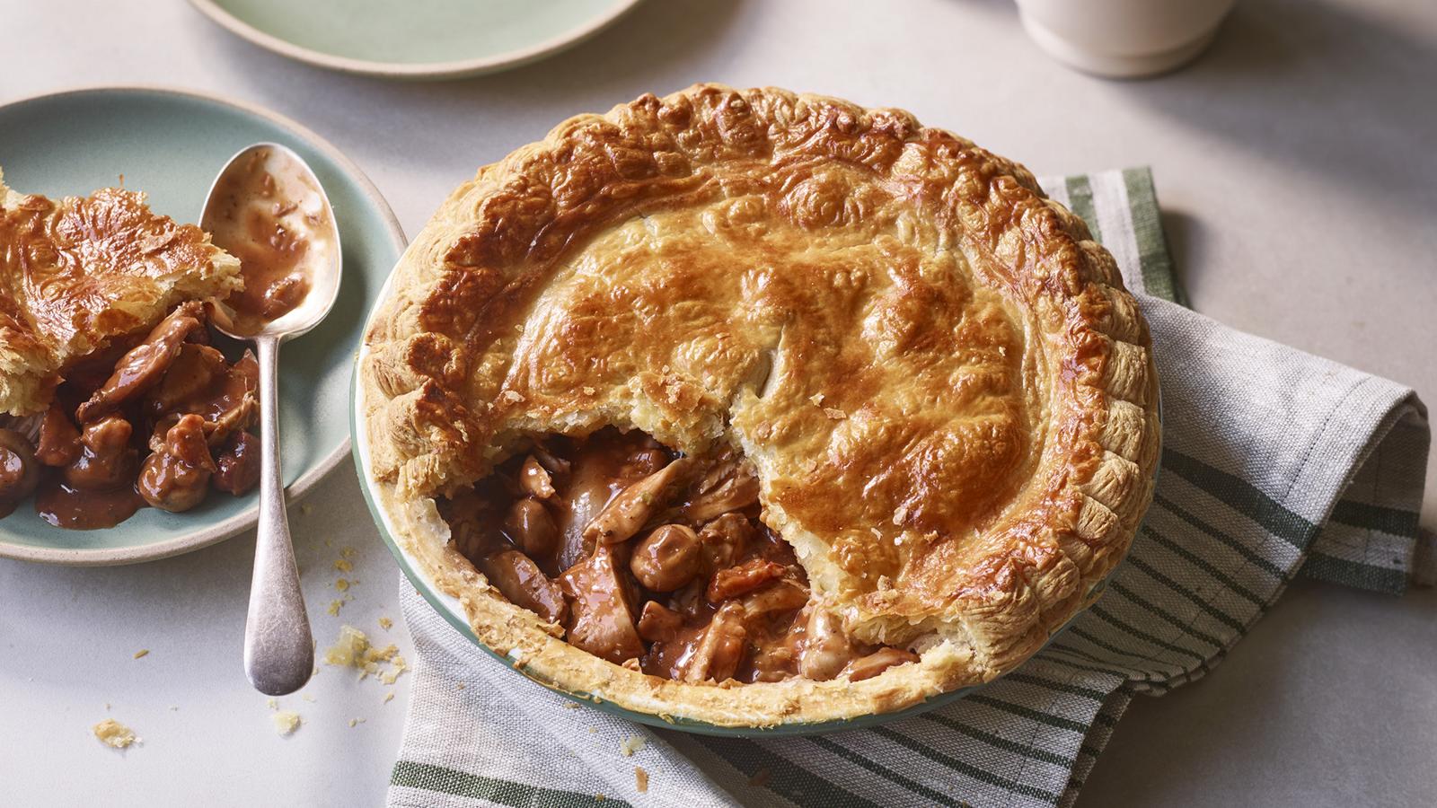 Coq au vin pie 