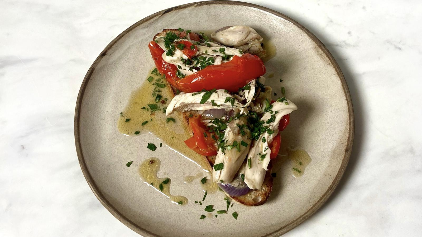 Slow roast coriander and black pepper chicken