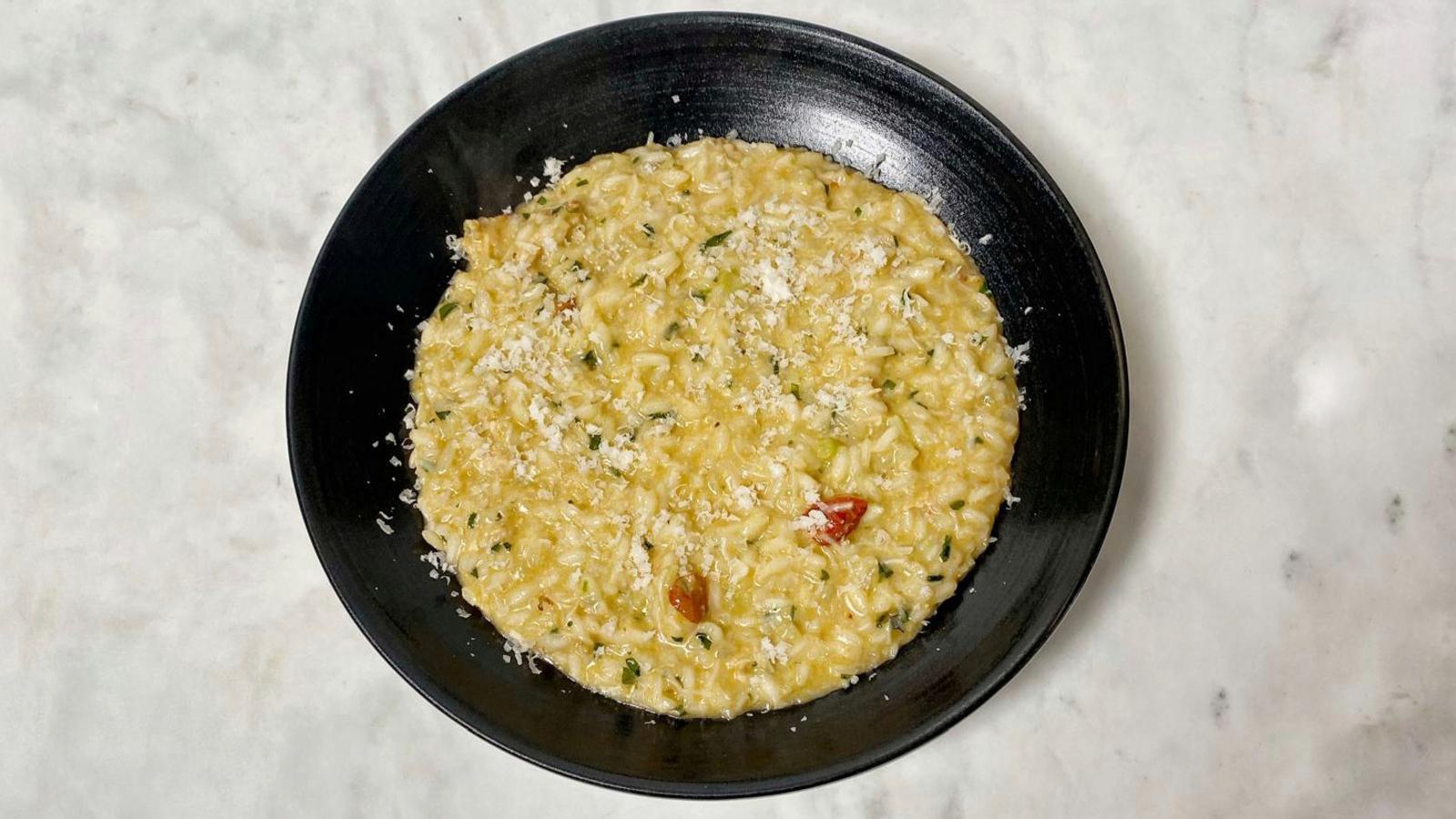 Crab and fennel risotto