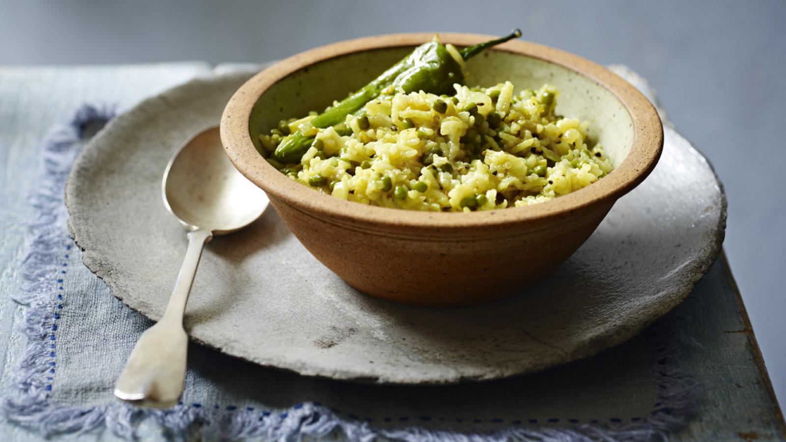 Creamy lentils and rice