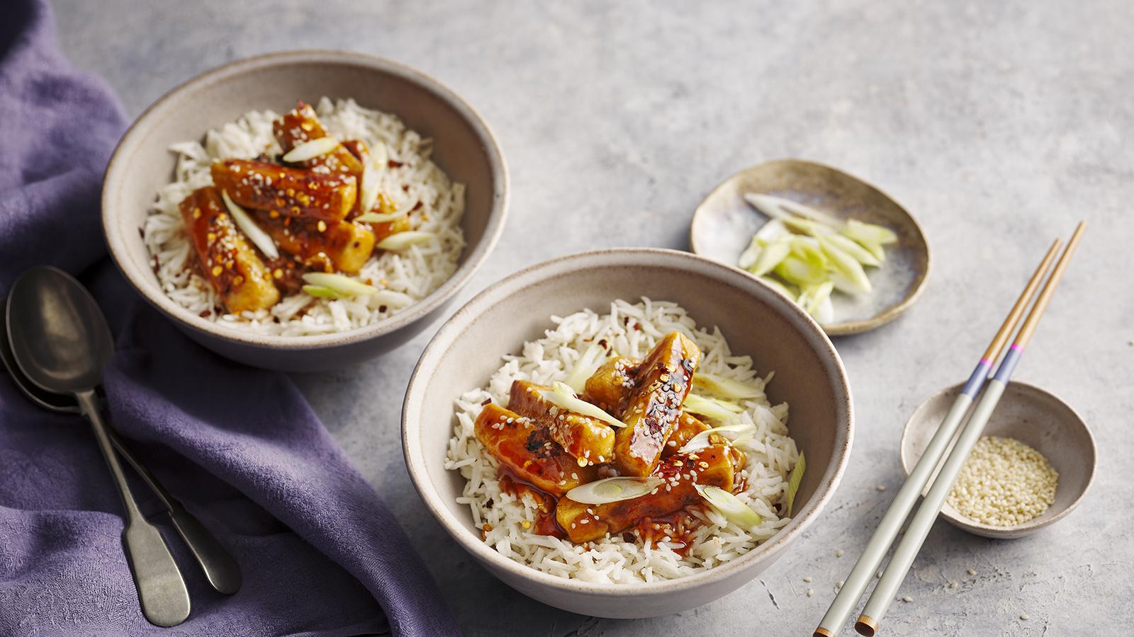 Crispy chilli tofu 