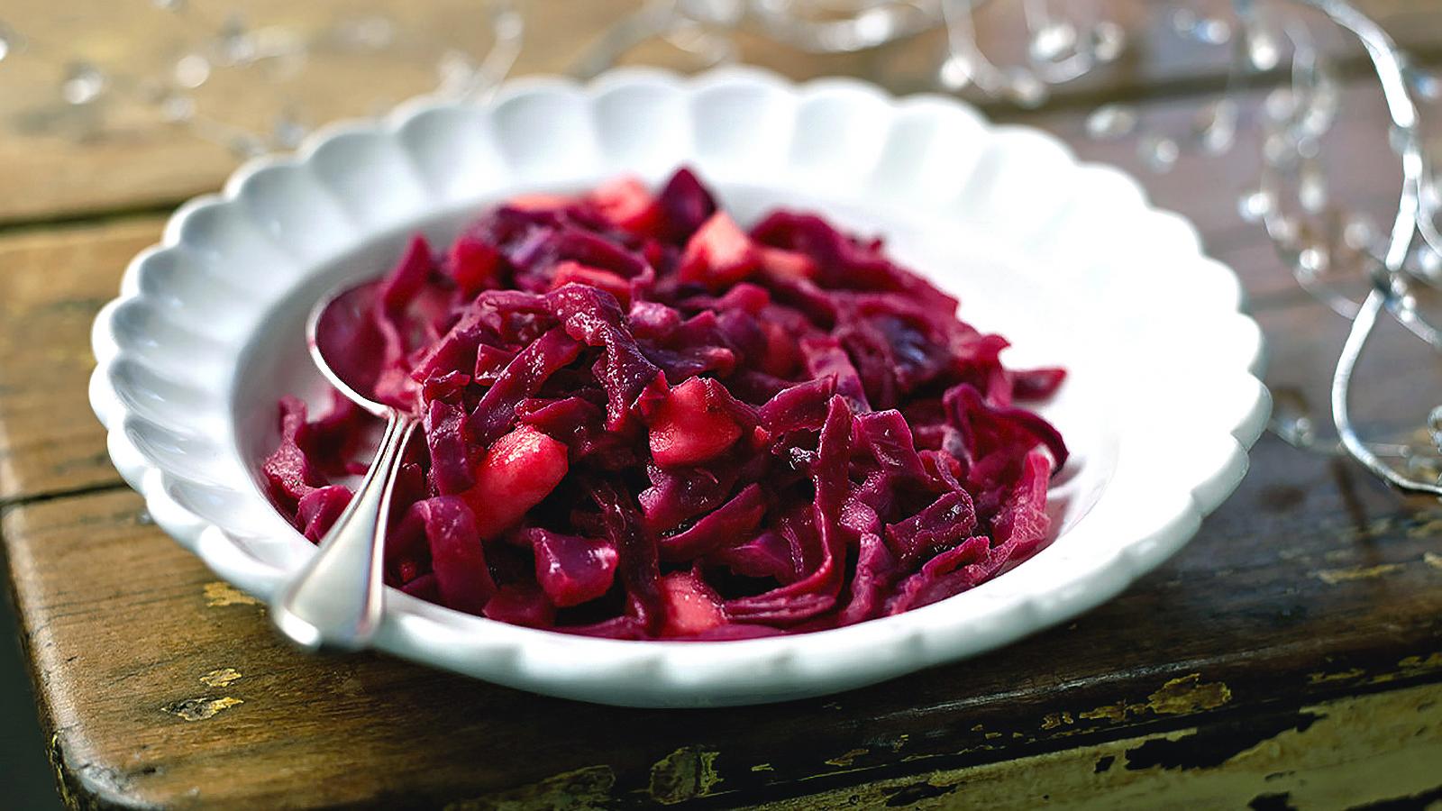 Christmas red cabbage