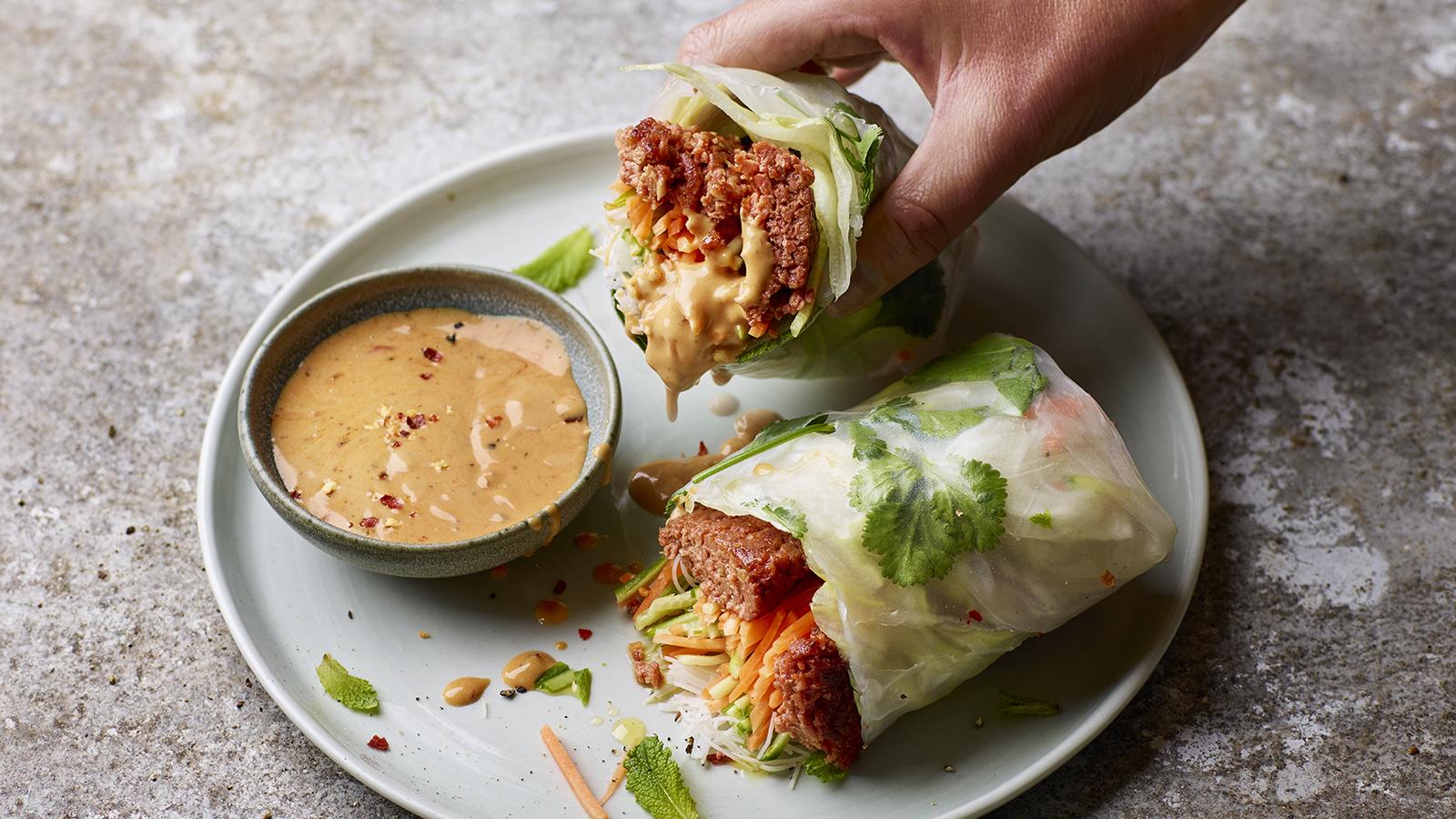 Giant summer rolls