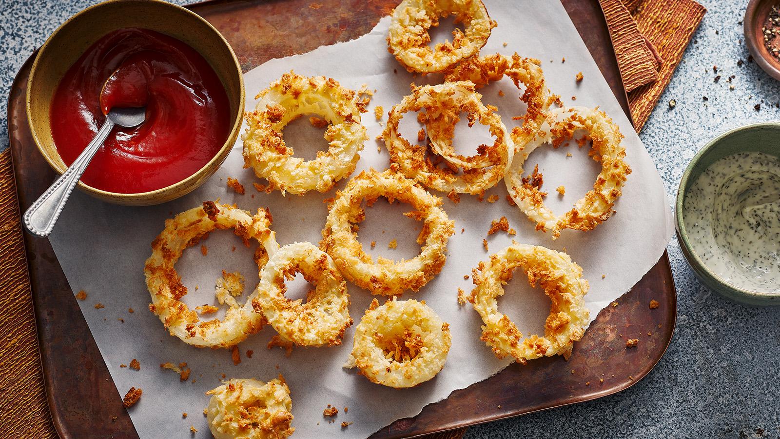 Easy onion rings