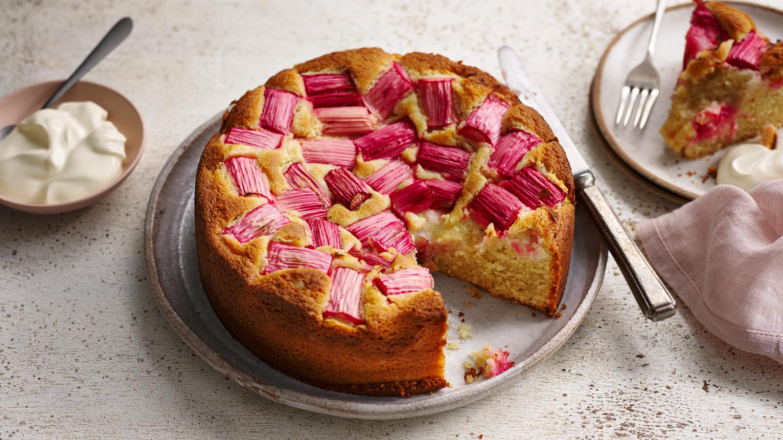 Rhubarb Cake Recipe BBC Food