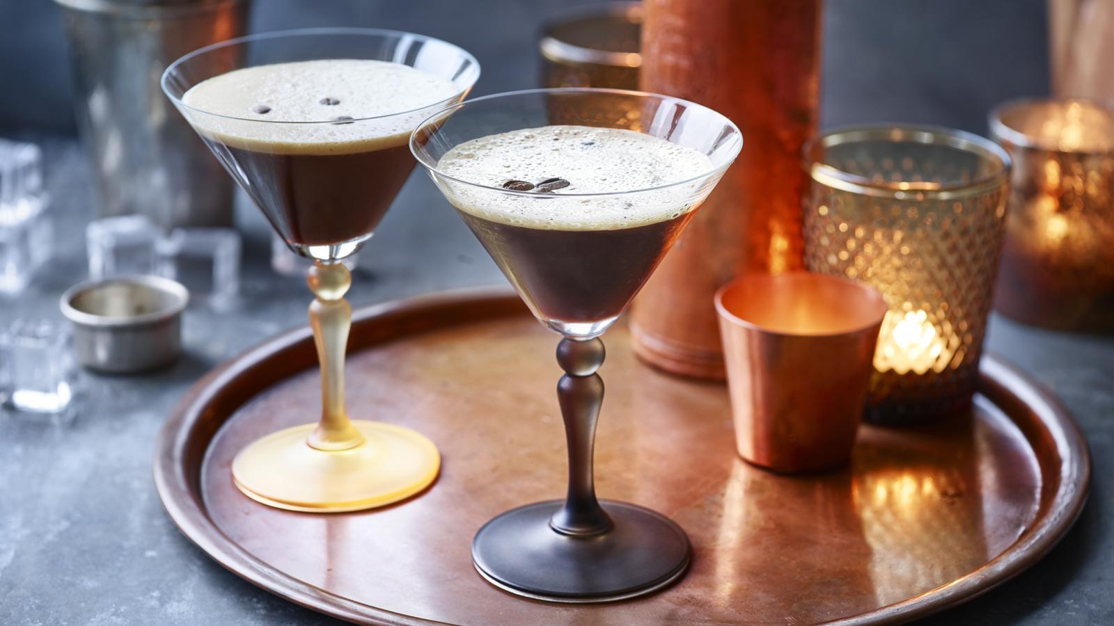 Espresso martini mocktail