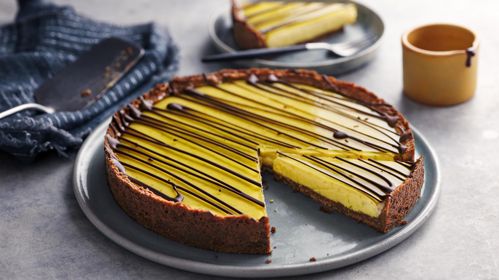 Gin key lime pie
