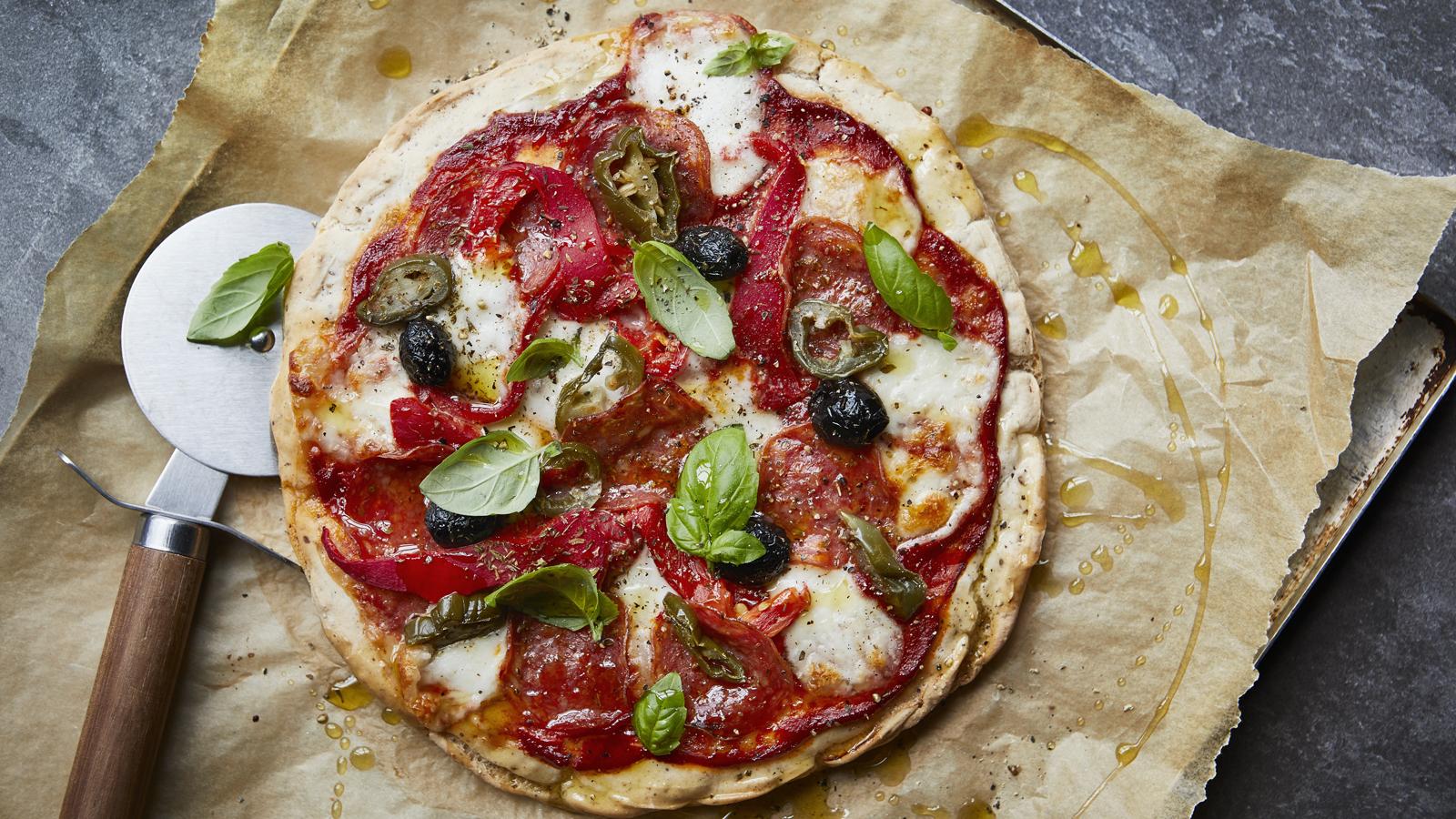 Gluten-free pizza 