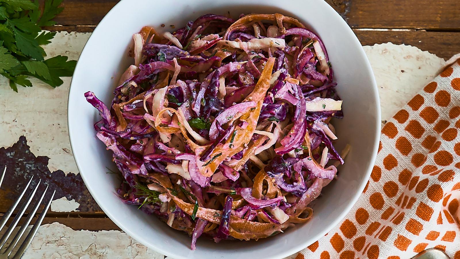 Homemade coleslaw recipe BBC Food