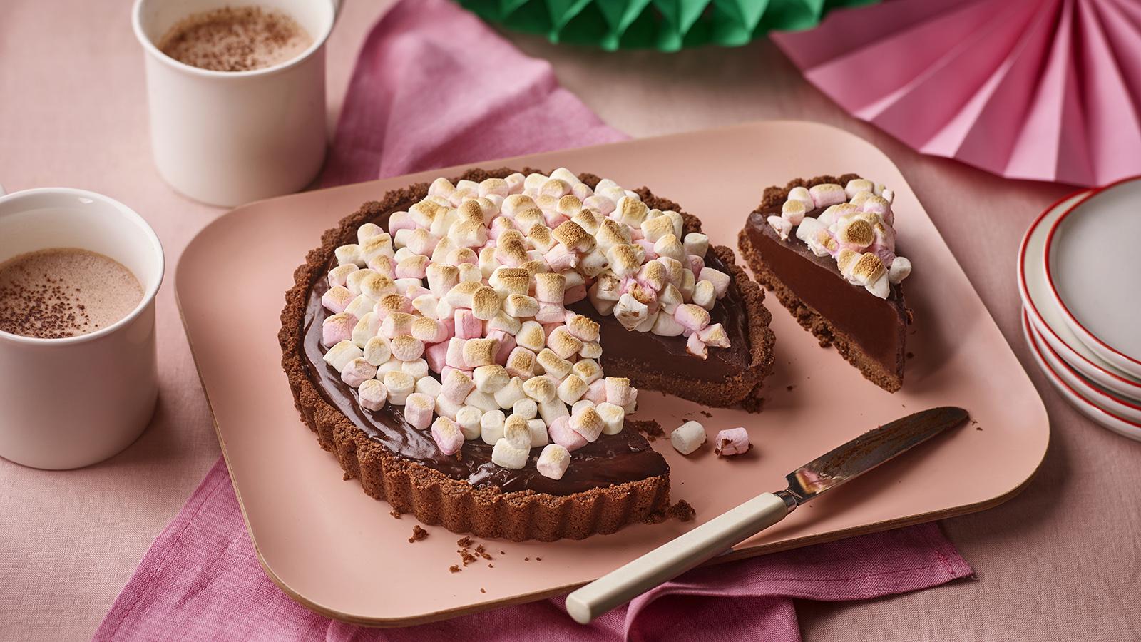 Hot chocolate tart 