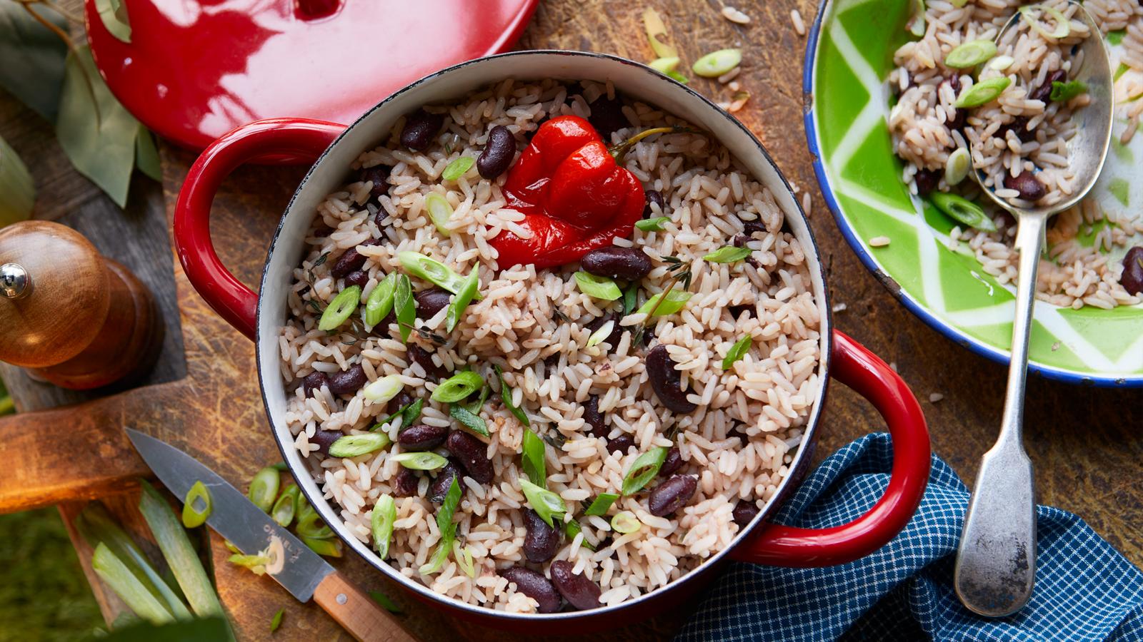 Jamaican Rice And Peas Recipe Bbc Food 3398