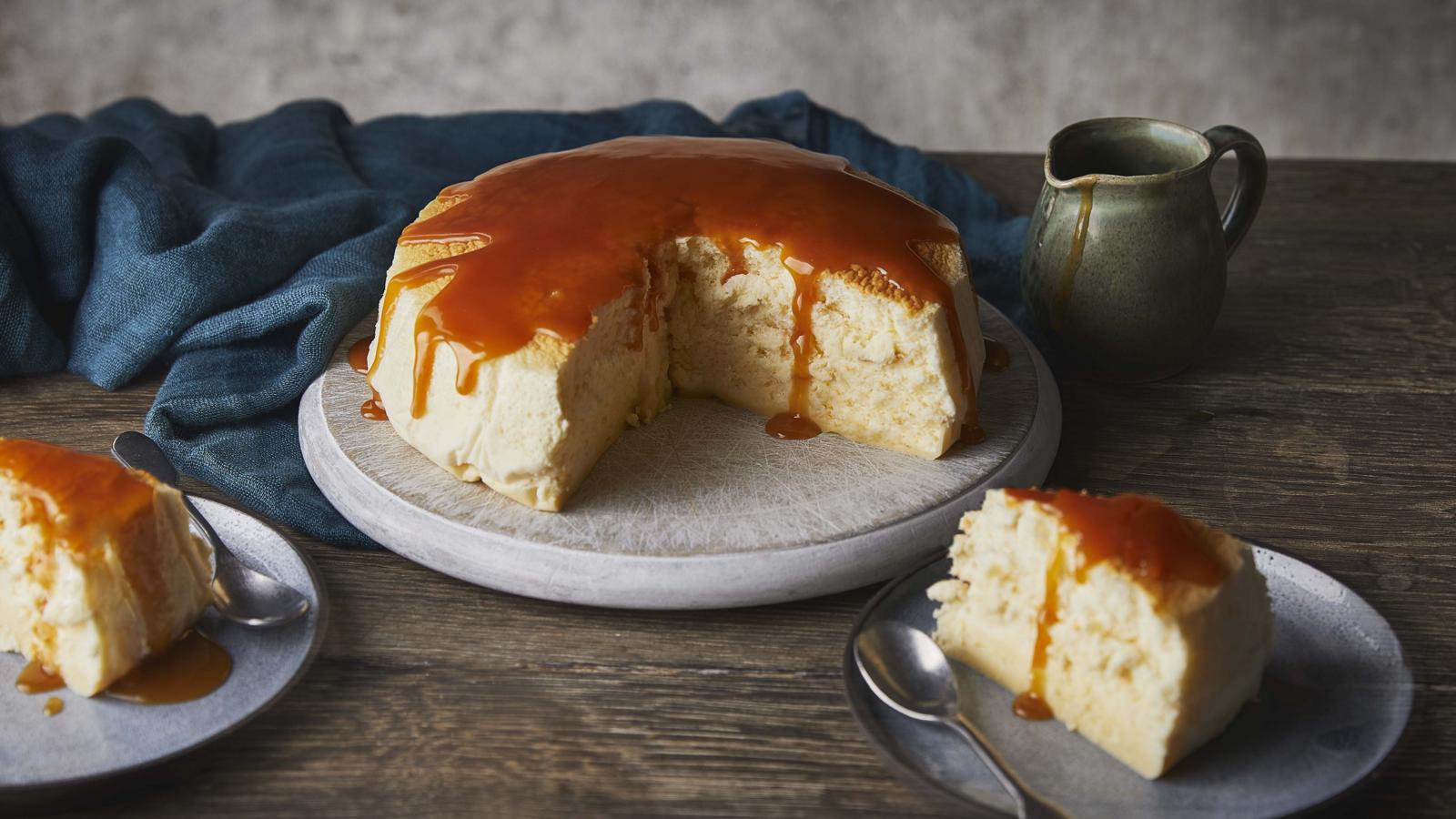 Japanese soufflé cheesecake