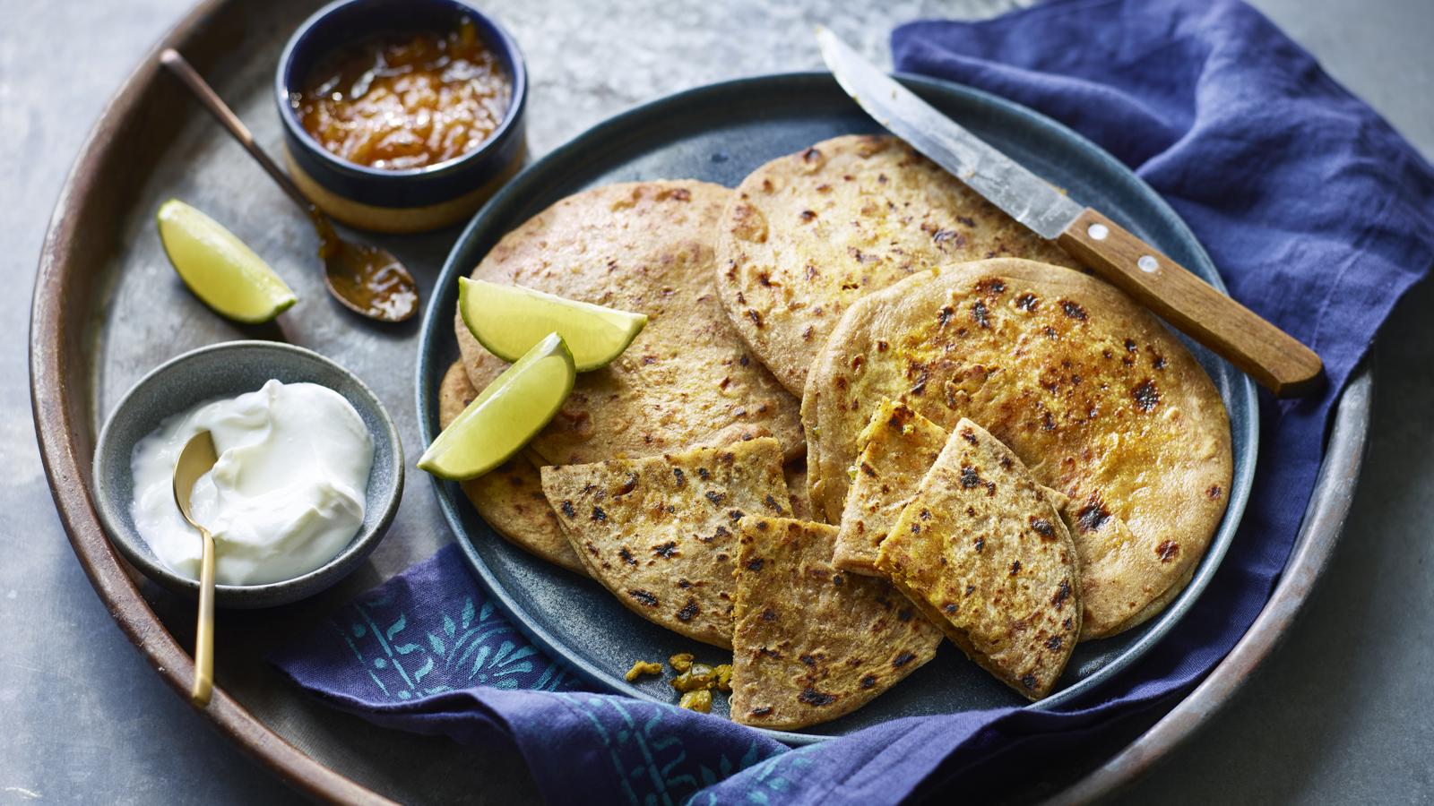 Keema paratha 