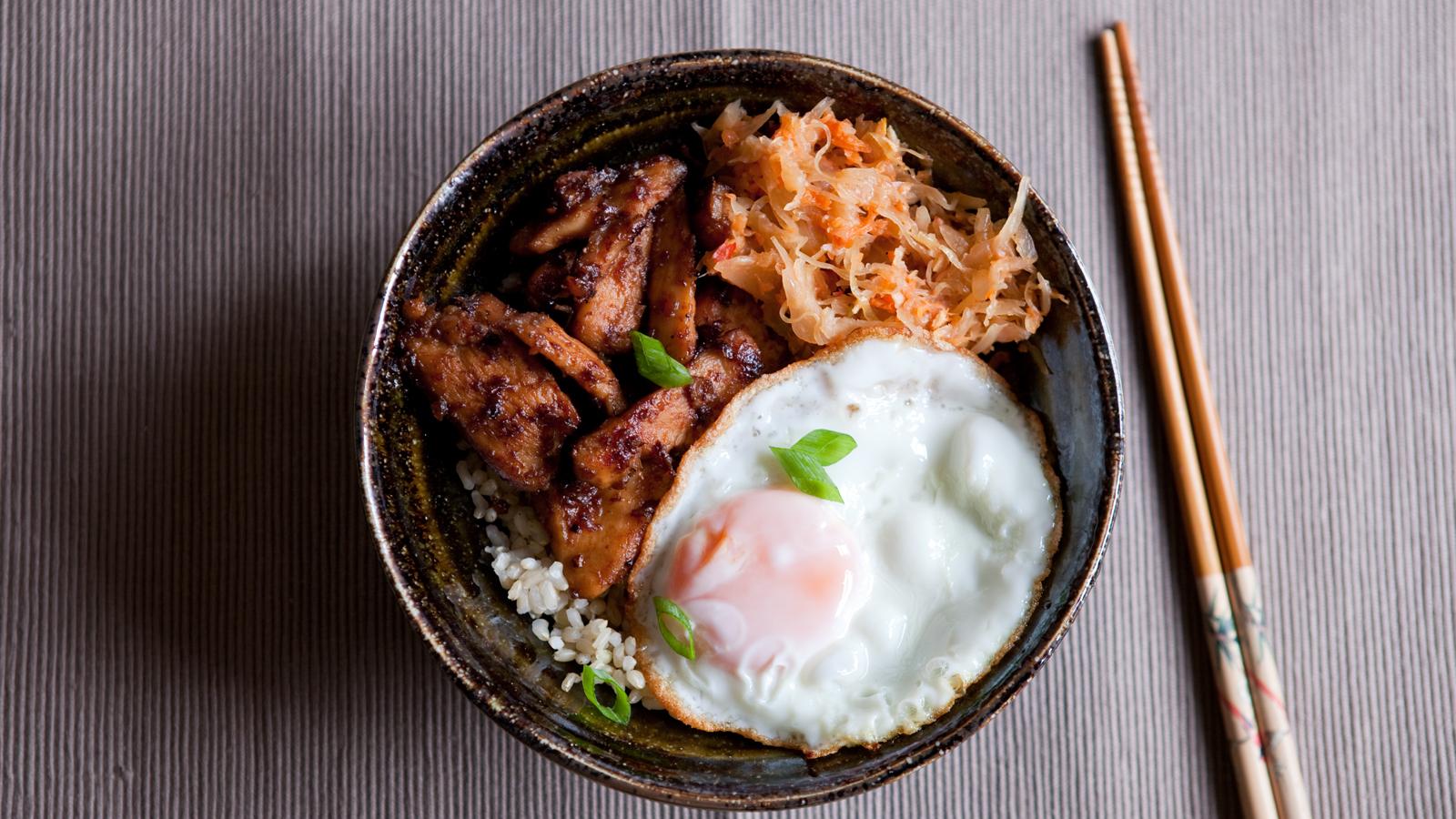 Korean bulgogi chicken stir-fry